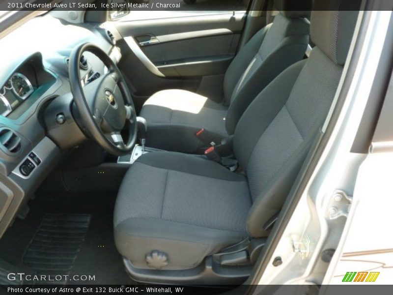 Ice Silver Metallic / Charcoal 2011 Chevrolet Aveo LT Sedan