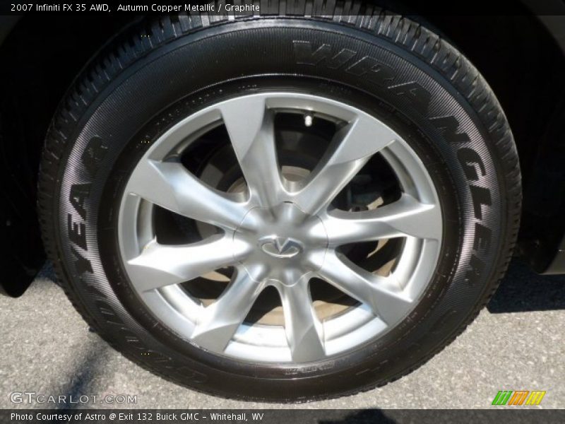 Autumn Copper Metallic / Graphite 2007 Infiniti FX 35 AWD