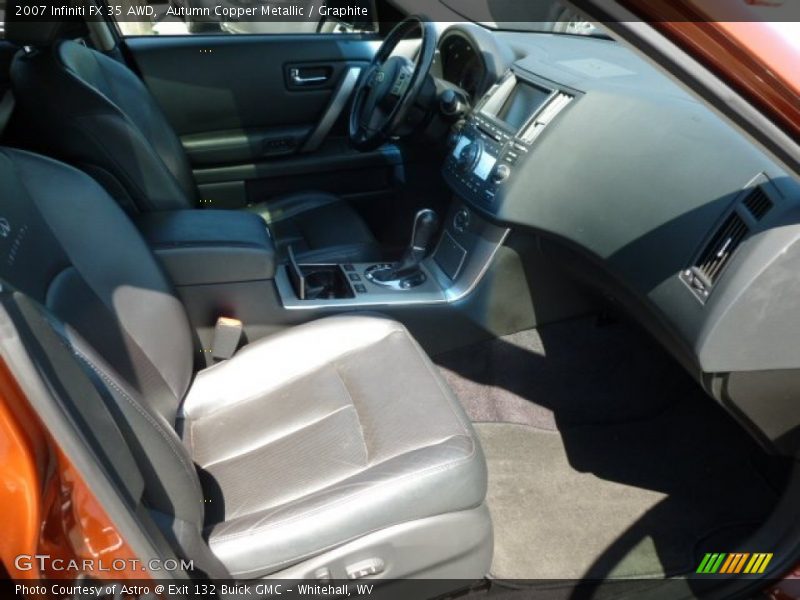 Autumn Copper Metallic / Graphite 2007 Infiniti FX 35 AWD