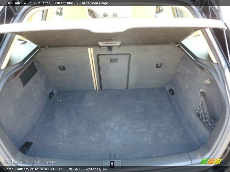 Brilliant Black / Cardamom Beige 2009 Audi A3 2.0T quattro