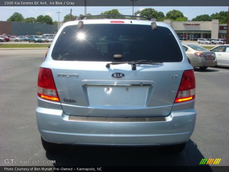 Ice Blue / Gray 2006 Kia Sorento EX 4x4