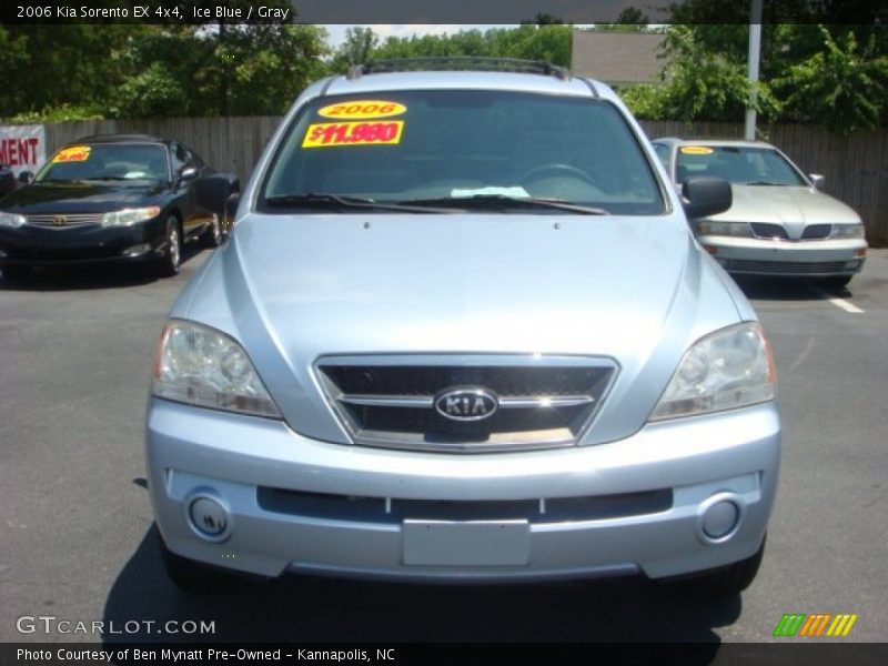 Ice Blue / Gray 2006 Kia Sorento EX 4x4