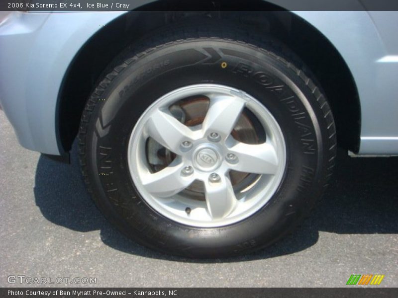 Ice Blue / Gray 2006 Kia Sorento EX 4x4