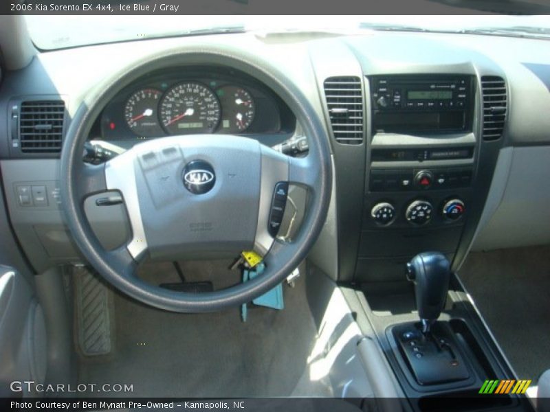 Ice Blue / Gray 2006 Kia Sorento EX 4x4