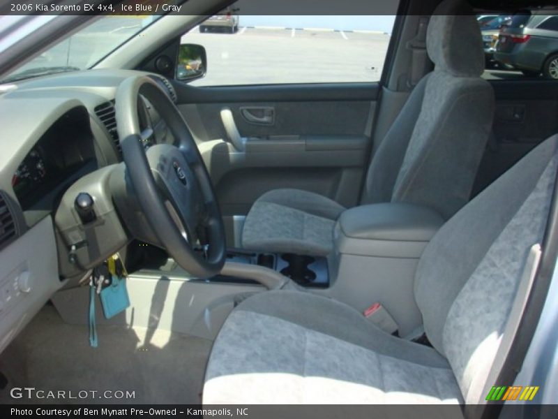 Ice Blue / Gray 2006 Kia Sorento EX 4x4