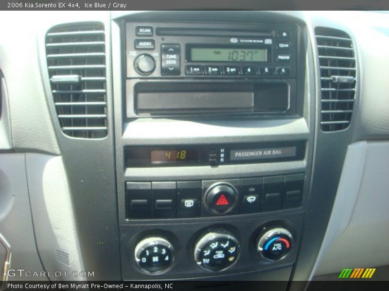 Ice Blue / Gray 2006 Kia Sorento EX 4x4