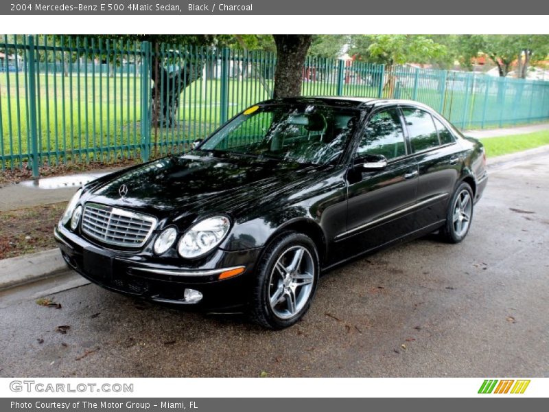 Black / Charcoal 2004 Mercedes-Benz E 500 4Matic Sedan