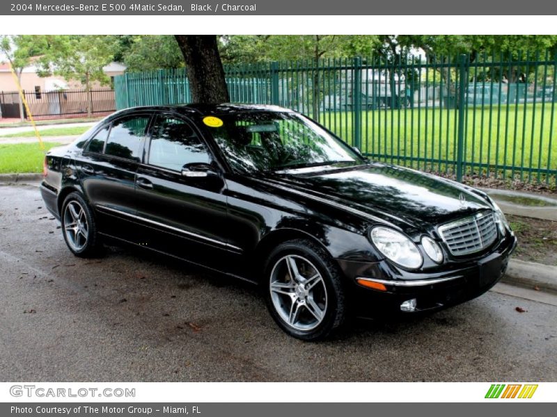 Black / Charcoal 2004 Mercedes-Benz E 500 4Matic Sedan