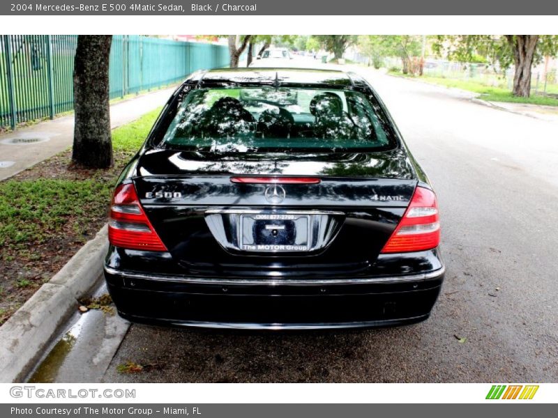 Black / Charcoal 2004 Mercedes-Benz E 500 4Matic Sedan