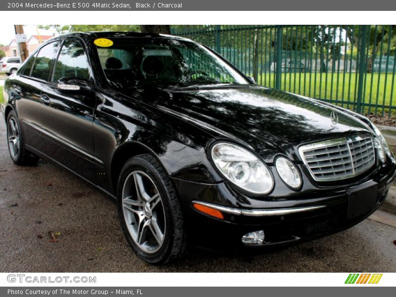 Black / Charcoal 2004 Mercedes-Benz E 500 4Matic Sedan