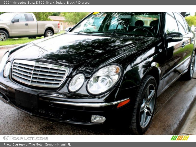 Black / Charcoal 2004 Mercedes-Benz E 500 4Matic Sedan