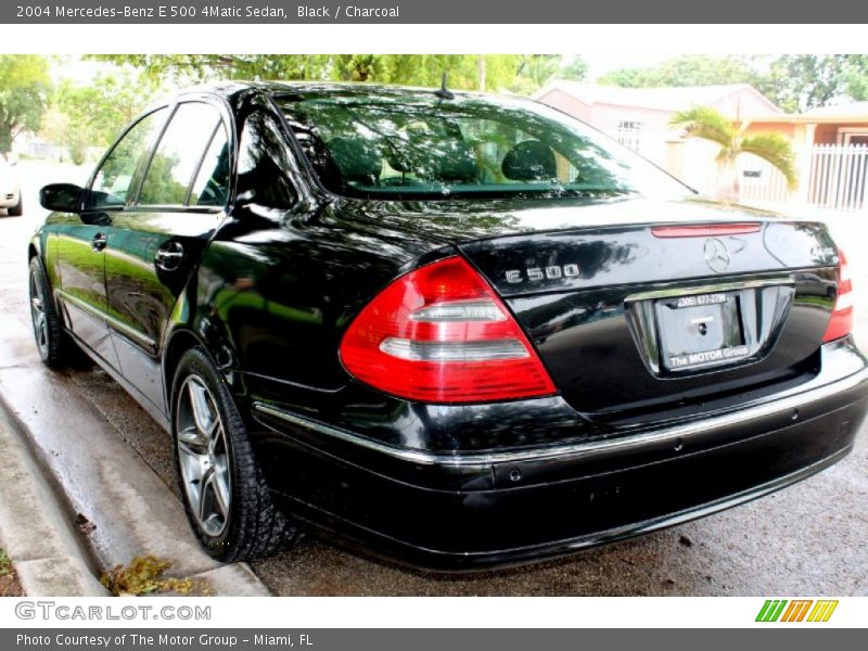 Black / Charcoal 2004 Mercedes-Benz E 500 4Matic Sedan