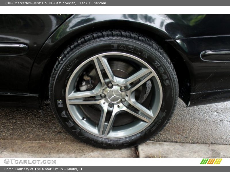 Black / Charcoal 2004 Mercedes-Benz E 500 4Matic Sedan