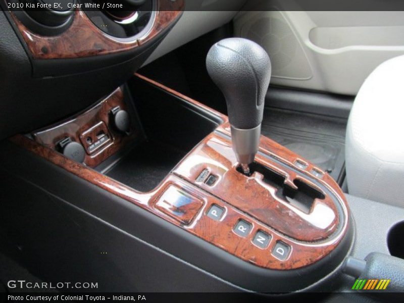 Clear White / Stone 2010 Kia Forte EX