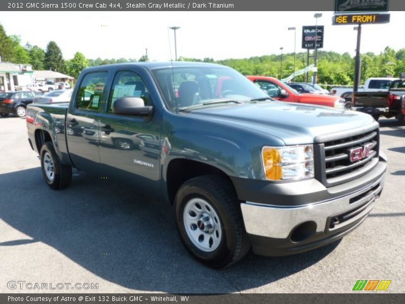 Stealth Gray Metallic / Dark Titanium 2012 GMC Sierra 1500 Crew Cab 4x4