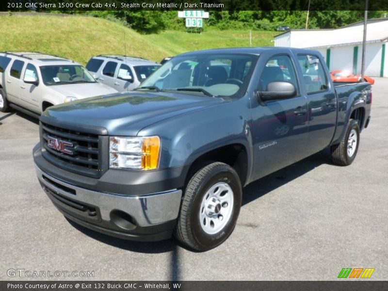 Stealth Gray Metallic / Dark Titanium 2012 GMC Sierra 1500 Crew Cab 4x4