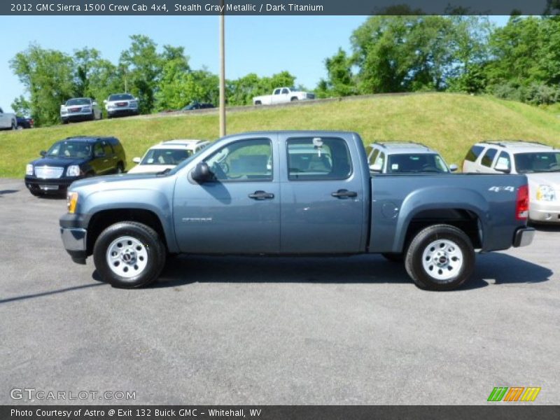 Stealth Gray Metallic / Dark Titanium 2012 GMC Sierra 1500 Crew Cab 4x4