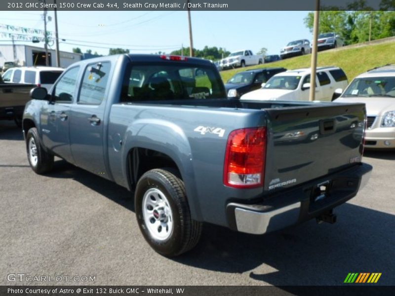 Stealth Gray Metallic / Dark Titanium 2012 GMC Sierra 1500 Crew Cab 4x4