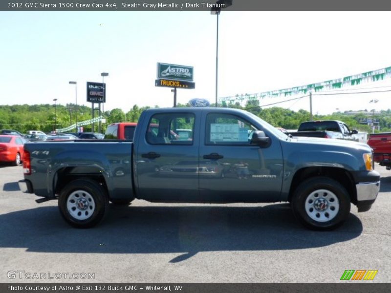 Stealth Gray Metallic / Dark Titanium 2012 GMC Sierra 1500 Crew Cab 4x4