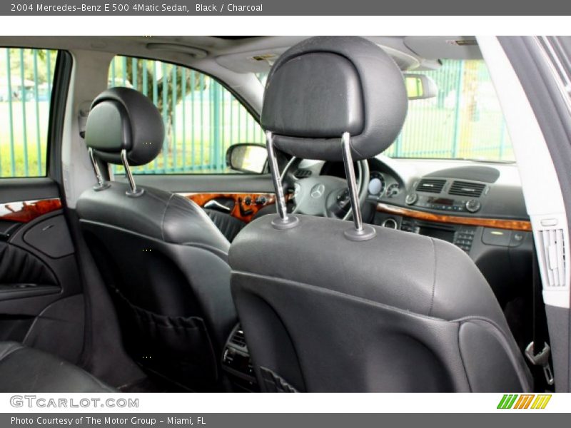 Black / Charcoal 2004 Mercedes-Benz E 500 4Matic Sedan