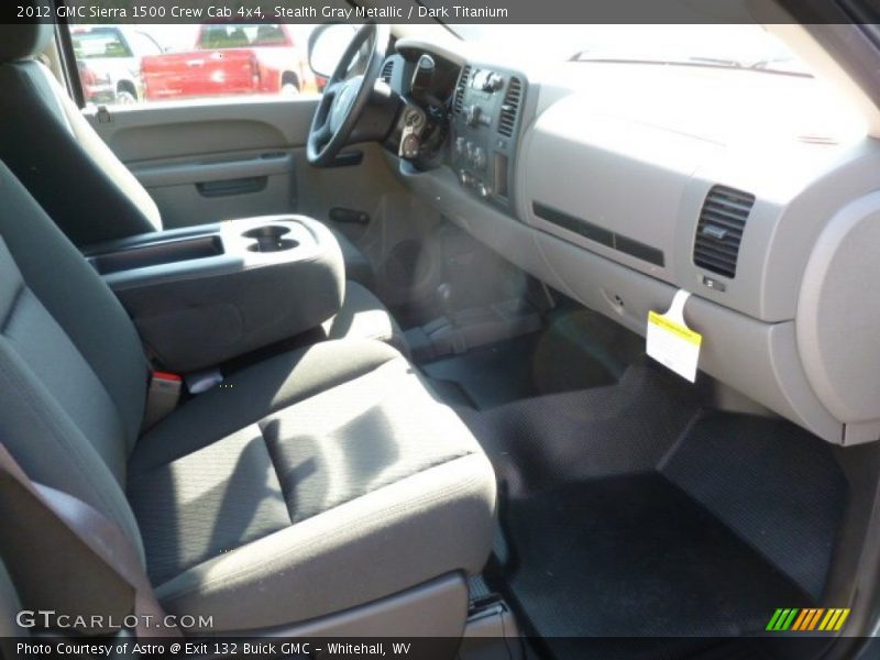 Stealth Gray Metallic / Dark Titanium 2012 GMC Sierra 1500 Crew Cab 4x4