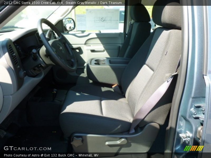 Stealth Gray Metallic / Dark Titanium 2012 GMC Sierra 1500 Crew Cab 4x4