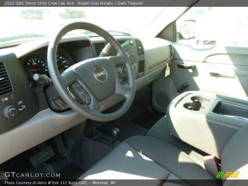 Stealth Gray Metallic / Dark Titanium 2012 GMC Sierra 1500 Crew Cab 4x4