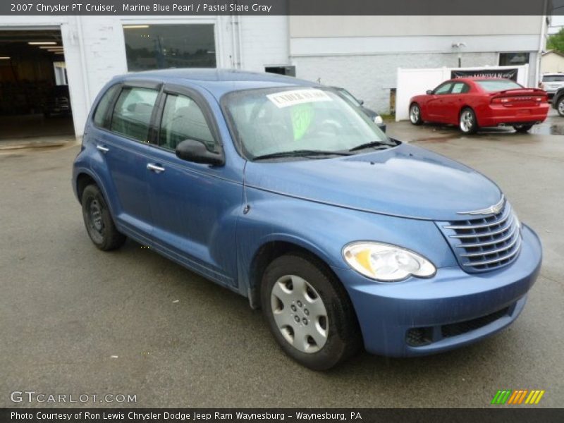 Marine Blue Pearl / Pastel Slate Gray 2007 Chrysler PT Cruiser