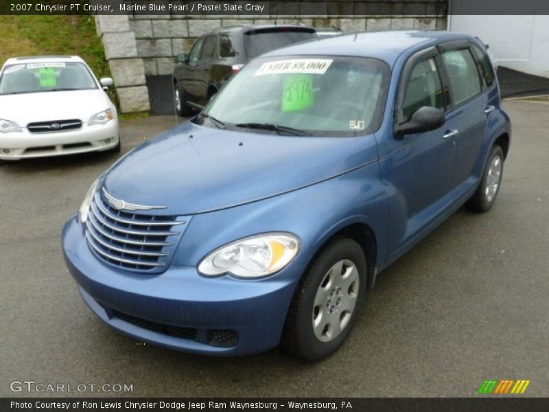 Marine Blue Pearl / Pastel Slate Gray 2007 Chrysler PT Cruiser