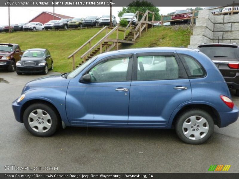 Marine Blue Pearl / Pastel Slate Gray 2007 Chrysler PT Cruiser
