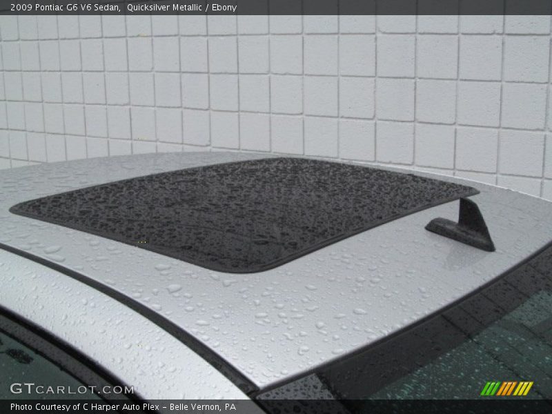 Quicksilver Metallic / Ebony 2009 Pontiac G6 V6 Sedan