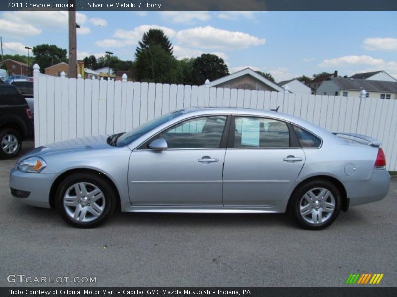 Silver Ice Metallic / Ebony 2011 Chevrolet Impala LT