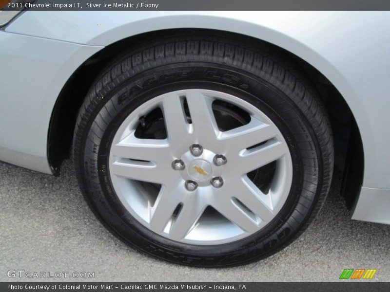 Silver Ice Metallic / Ebony 2011 Chevrolet Impala LT