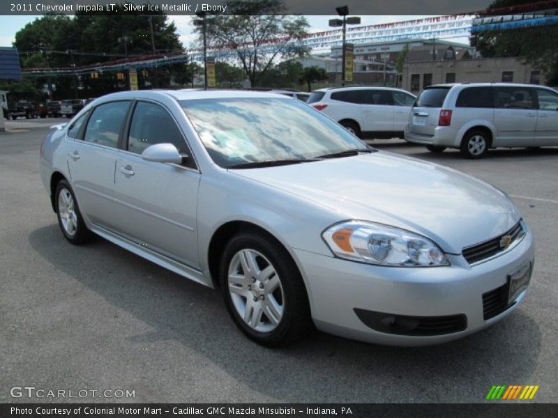 Silver Ice Metallic / Ebony 2011 Chevrolet Impala LT
