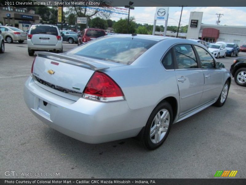Silver Ice Metallic / Ebony 2011 Chevrolet Impala LT