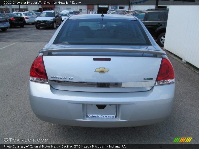 Silver Ice Metallic / Ebony 2011 Chevrolet Impala LT