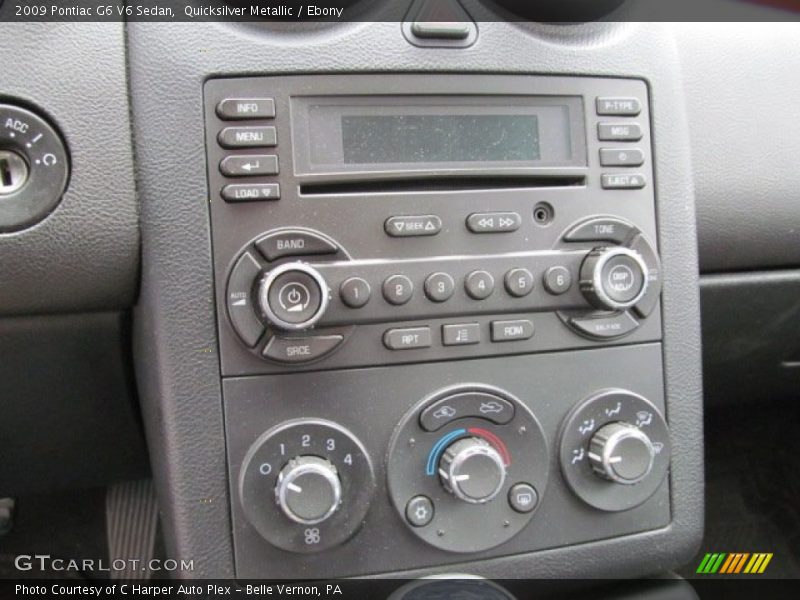 Controls of 2009 G6 V6 Sedan