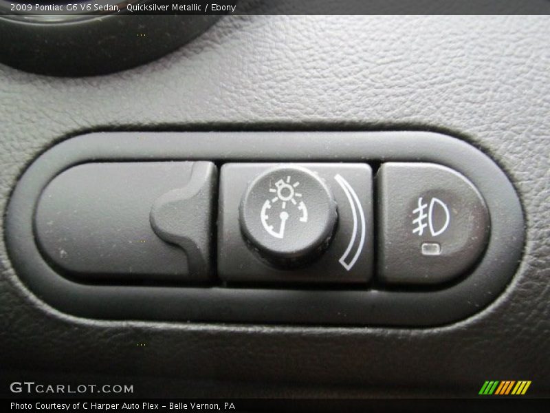 Quicksilver Metallic / Ebony 2009 Pontiac G6 V6 Sedan