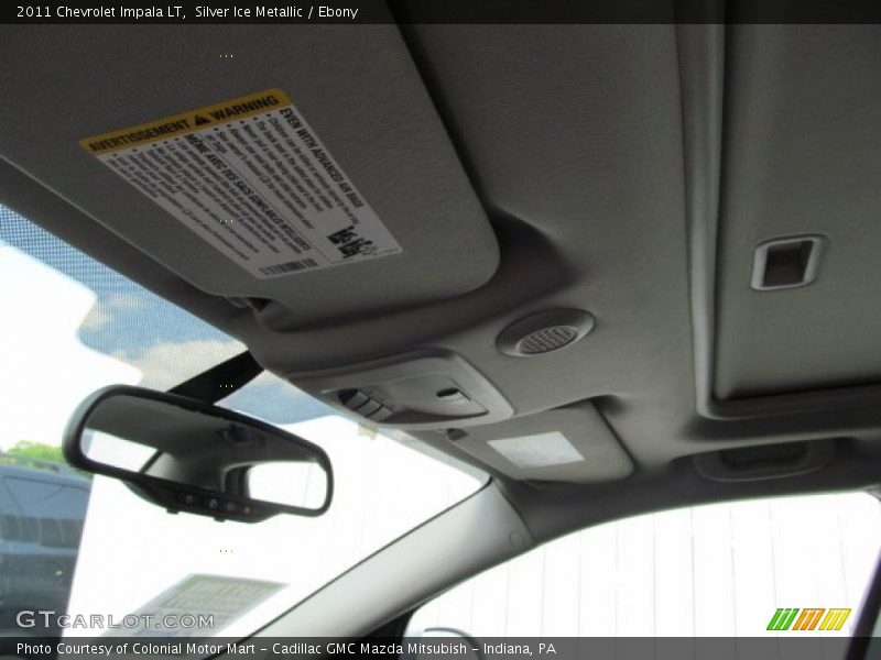 Silver Ice Metallic / Ebony 2011 Chevrolet Impala LT