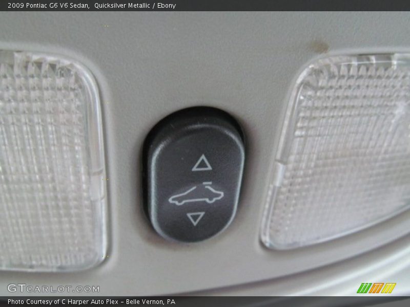 Quicksilver Metallic / Ebony 2009 Pontiac G6 V6 Sedan