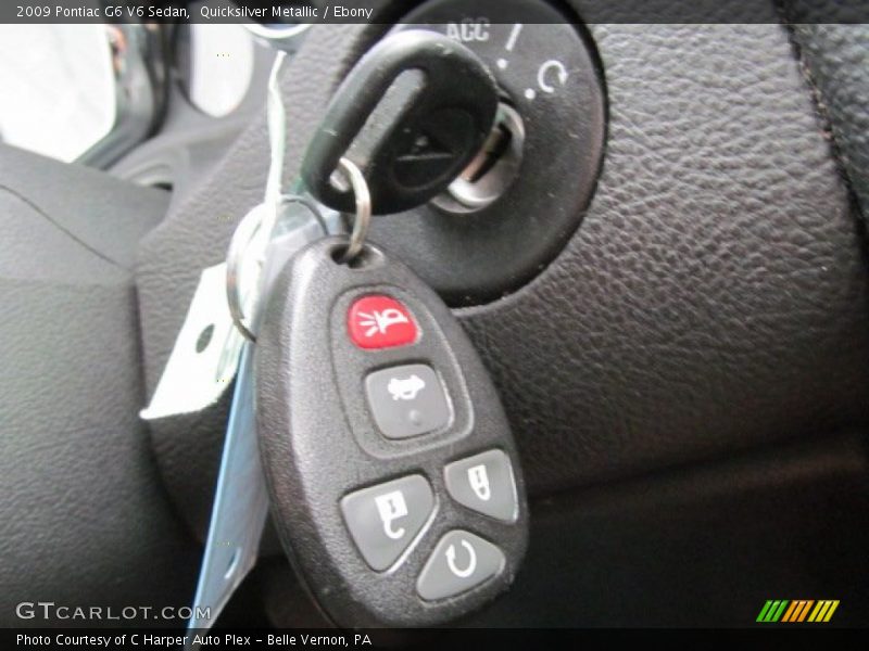 Keys of 2009 G6 V6 Sedan