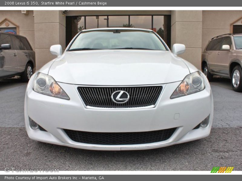 Starfire White Pearl / Cashmere Beige 2008 Lexus IS 350