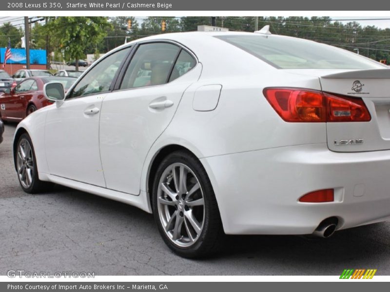 Starfire White Pearl / Cashmere Beige 2008 Lexus IS 350