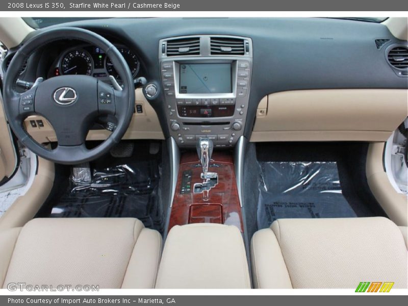 Starfire White Pearl / Cashmere Beige 2008 Lexus IS 350