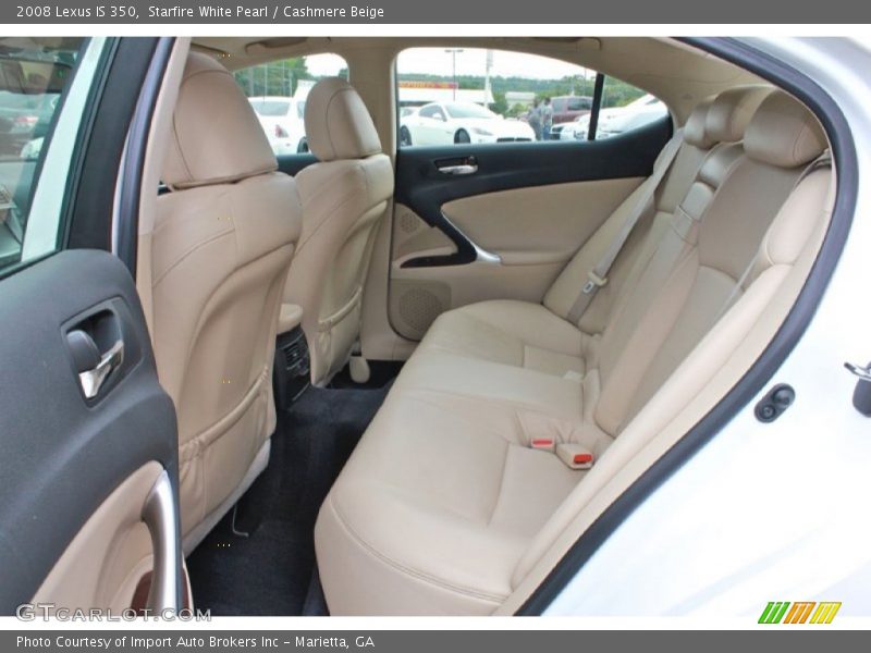 Starfire White Pearl / Cashmere Beige 2008 Lexus IS 350