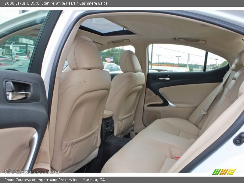 Starfire White Pearl / Cashmere Beige 2008 Lexus IS 350