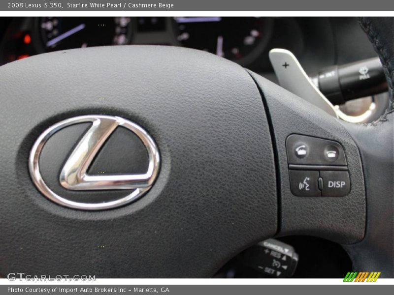 Starfire White Pearl / Cashmere Beige 2008 Lexus IS 350