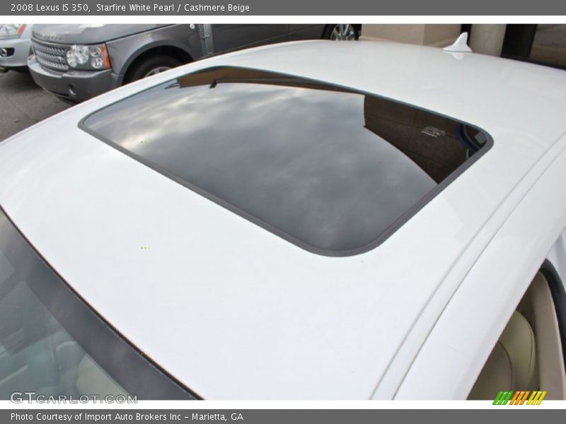Starfire White Pearl / Cashmere Beige 2008 Lexus IS 350