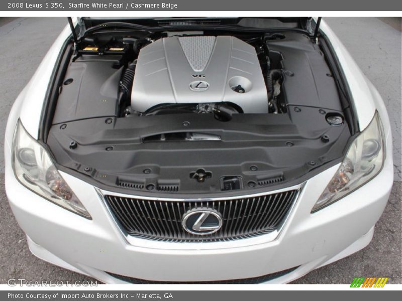 Starfire White Pearl / Cashmere Beige 2008 Lexus IS 350