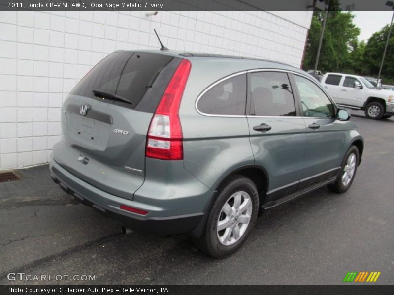 Opal Sage Metallic / Ivory 2011 Honda CR-V SE 4WD